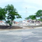 Obra de urbanização da praça Maria Quitéria segue em ritmo acelerado - A urbanização da praça Maria Quitéria oferecerá uma nova opção de lazer ao 18 do Forte