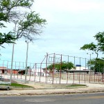 Obra de urbanização da praça Maria Quitéria segue em ritmo acelerado - A urbanização da praça Maria Quitéria oferecerá uma nova opção de lazer ao 18 do Forte