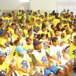 Atletas do vôlei nacional visitam crianças assistidas pela Prefeitura de Aracaju - Fotos: Márcio Dantas AAN  Clique na foto e amplie