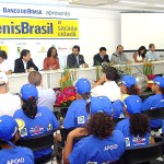 Prefeitura de Aracaju e parceiros lançam projeto “Tênis: A Sacada Cidadã” - Fotos: Abmael Eduardo  AAN  Clique na foto e amplie