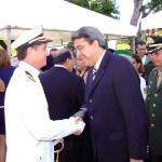 Prefeito de Aracaju participa de posse do novo capitão dos Portos de Sergipe - Fotos: Abmael Eduardo  AAN  Clique na foto e amplie