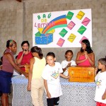 Prefeitura e Missão Criança entregam Baú de Leitura no Santa Maria - Fotos: Wellington Barreto  AAN  Clique na foto e amplie