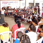 Prefeitura e Missão Criança entregam Baú de Leitura no Santa Maria - Fotos: Wellington Barreto  AAN  Clique na foto e amplie