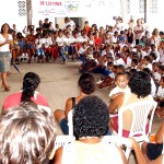Crianças do Santa Maria recebem material do projeto Baú de Leitura - Fotos: Wellington Barreto  AAN  Clique na foto e amplie