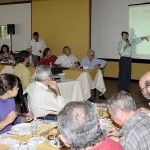 Integrantes do Rotary Clube assistem palestra sobre Sistema Integrado de Transportes  - Fotos: Lindivaldo Ribeiro  AAN  Clique na foto e amplie