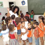 Crianças participam ativamente de reuniões do Orçamento Participativo Mirim - Fotos: Abmael Eduardo  AAN  Clique na foto e amplie