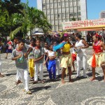 Crianças do Peti participam de manifestação folclórica no centro da cidade - Fotos: Abamel Eduardo  AAN  Clique na foto e amplie