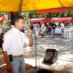 Atrações musicais do Projeto Freguesia agradam comerciantes da praça Olímpio Campos - Fotos: Abmael Eduardo  AAN  Clique na foto e amplie