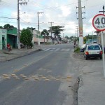 Prefeitura atende solicitação da comunidade e sinaliza ruas do Santos Dumont - Fotos: Lindivaldo Ribeiro  AAN  Clique na foto e amplie