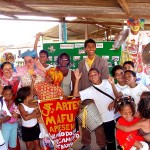 Crianças e adolescentes do bairro Santa Maria se divertem e aprendem na Feira de Educação Ambiental - Fotos: Wellington Barreto  AAN  Clique na foto e amplie