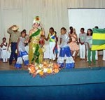 Crianças do Peti emocionam participantes da V Conferência Regional de Assistência Social - Fotos: Abmael Eduardo  AAN  Clique na foto e amplie