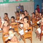 Crecheescola municipal oferece assistência a crianças e adolescentes carentes - Foto: Abmael Eduardo  AAN  Clique na foto e amplie