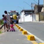 Avenida São Paulo ganha sinalização horizontal e ciclovia - Fotos: Márcio Dantas  AAN  Clique na foto e amplie