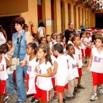 Crianças da Escola Maria Clara Machado transformam os mercados municipais em parque de diversão - Fotos: Abmael Eduardo  AAN  Clique na foto e amplie