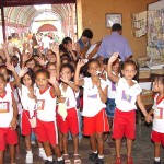 Crianças da Escola Maria Clara Machado transformam os mercados municipais em parque de diversão - Fotos: Abmael Eduardo  AAN  Clique na foto e amplie