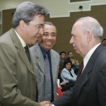 Prefeito participa de apresentação do projeto São Francisco ao lado do vicepresidente José Alencar  - Fotos: Wellington Barreto  AAN  Clique na foto e amplie