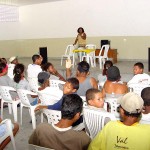 Exmeninos de rua participam de palestra sobre a importância da leitura - Fotos: Abmael Eduardo  AAN  Clique na foto e amplie
