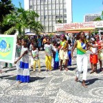 Crianças do Peti participam de manifestação folclórica no centro da cidade - Foto: Abmael Eduardo  AAN  Clique na foto e amplie