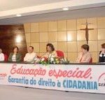 Seminário abre a Semana dos Portadores de Necessidades Especiais - Fotos: Milton Alves  AAN  Clique na foto e amplie