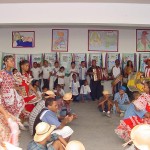 Alunos da rede municipal continuam comemorando a semana do folclore - Fotos: Wellington Barreto  AAN  Clique na foto e amplie