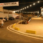 Urbanização da rua Teixeira de Freitas foi inaugurada na noite de ontem - Fotos: Márcio Dantas  AAN  Clique na foto e amplie