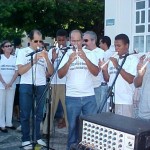 Caminhada em torno da praça Fausto Cardoso é realizada em favor dos portadores de necessidades especiais - Fotos: Walter Martins  AAN  Clique na foto e amplie