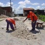 Emurb mantém serviço de infraestrutura em ruas da Pousada Verde - Manutenção de ruas no loteamento Pousada Verde