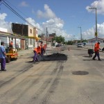Serviços prestados pela Emurb ajudam a melhorar a qualidade de vida dos aracajuanos - Recuperação da praça de eventos do conjunto Augusto Franco. Fotos:Meme Rocha.