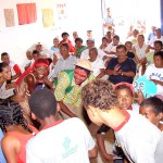Crianças do Peti apresentam peça teatral no centro comunitário do bairro Santo Maria - Fotos: Wellington Barreto  AAN  Clique na foto e amplie