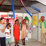 Crianças do Peti apresentam peça teatral no centro comunitário do bairro Santo Maria - Fotos: Wellington Barreto  AAN  Clique na foto e amplie
