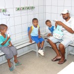 Crianças têm prioridade no atendimento da Unidade de Saúde Celso Daniel - Fotos: Abmael Eduardo  AAN  Clique na foto e amplie