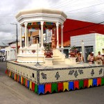 Carros alegóricos contam a história da formação e desenvolvimento de Aracaju - Fotos: Wellington Barreto  AAN  Clique na foto e amplie