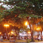 Praça Olímpio Campos recebe nova iluminação