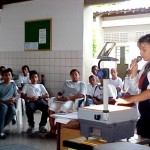 Alunos de escola municipal participam de PréConferência sobre Meio Ambiente - Fotos: Walter Martins  AAN  Clique na foto e amplie