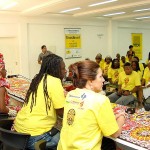 Integrantes do bloco Ilê Aiyê da Bahia discutem sobre cultura negra com os aracajuanos - Fotos: Wellington Barreto  AAN  Clique na foto e amplie