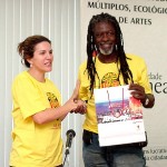 Integrantes do bloco Ilê Aiyê da Bahia discutem sobre cultura negra com os aracajuanos - Fotos: Wellington Barreto  AAN  Clique na foto e amplie