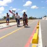 Ciclovia é um dos maiores benefícios da avenida São Paulo - Fotos: Abmael Eduardo  AAN  Clique na foto e amplie