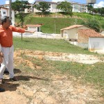 Prefeito e presidente da Câmara de Vereadores visitam obras pela cidade - Fotos: Márcio Dantas  AAN  Clique na foto e amplie