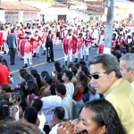 Alunos da rede municipal participam de desfile cívico no Orlando Dantas e Santos Dumont - Fotos: Walter Martins e Wellington Barreto  AAN  Clique na foto e amplie