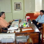 Prefeito e deputado federal João Fontes discutem emendas para Aracaju - Fotos: Abmael Eduardo  AAN  Clique na foto e amplie