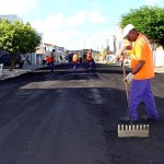 Rua Neópolis ganha novo asfalto - Fotos: Wellington Barreto  AAN  Clique na foto e amplie
