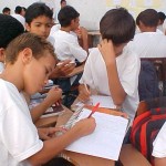 Alunos da Escola Sabino Ribeiro se preparam para a Conferência Nacional do Meio Ambiente - Fotos: Walter Martins  AAN  Clique na foto e amplie