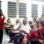 Sala de vídeo é inaugurada na Escola Municipal Tancredo Neves - Fotos: Walter Martins  AAN  Clique na foto e amplie