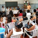 Curso de pintura e textura é concluído por moradoras do bairro Jardim Esperança - Fotos: Márcio Dantas  AAN  Clique na foto e amplie