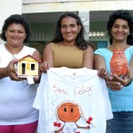 Curso de pintura e textura é concluído por moradoras do bairro Jardim Esperança - Fotos: Márcio Dantas  AAN  Clique na foto e amplie