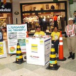 SMTT expõe equipamentos de trabalho dos agentes de trânsito no shopping Riomar - Fotos: Abmael Eduardo  AAN  Clique na foto e amplie