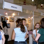 Potencialidades turísticas de Aracaju são apresentadas em São Paulo - Técnicos da Funcaju durante a 22ª Feira de Turismo da Aviesp