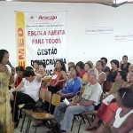 Funcionários da rede municipal participam do I Encontro de Conselheiros Escolares - Fotos: Walter Martins  AAN  Clique na foto e amplie