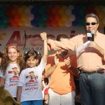 Entrega da chave da cidade à prefeita mirim marca momento de democracia entre as crianças de Aracaju - Fotos: Márcio Dantas  AAN  Clique na foto e amplie