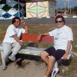 População procura o Parque da Sementeira para caminhadas e lazer - Parque é procurado por dezenas de pessoas diariamente